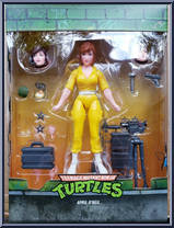 April O'Neil from Teenage Mutant Ninja Turtles - Ultimates! manufactured by Super7 [Front]