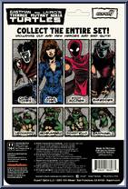 April O'Neil (Comic Color) (Eastman and Laird) from Teenage Mutant Ninja Turtles - ReAction Figures manufactured by Super7 [Back]