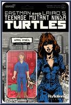 April O'Neil (Comic Color) (Eastman and Laird) from Teenage Mutant Ninja Turtles - ReAction Figures manufactured by Super7 [Front]