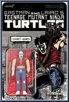 Casey Jones (Comic Color) (Eastman and Laird) from Teenage Mutant Ninja Turtles - ReAction Figures manufactured by Super7 [Front]