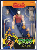 Casey Jones from Teenage Mutant Ninja Turtles - Ultimates! manufactured by Super7 [Front]