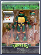 Michelangelo from Teenage Mutant Ninja Turtles - Ultimates! manufactured by Super7 [Front]