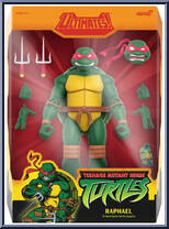 Raphael (2003 Animated) from Teenage Mutant Ninja Turtles - Ultimates! manufactured by Super7 [Front]