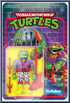 Raphael (Heavy Metal) from Teenage Mutant Ninja Turtles - ReAction Figures manufactured by Super7 [Front]