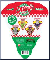 Rocksteady (Weird Pizza To Go) from Teenage Mutant Ninja Turtles - ReAction Figures manufactured by Super7 [Back]
