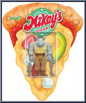 Rocksteady (Weird Pizza To Go) from Teenage Mutant Ninja Turtles - ReAction Figures manufactured by Super7 [Front]