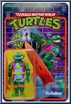 Sewer Surfer Mike from Teenage Mutant Ninja Turtles - ReAction Figures manufactured by Super7 [Front]