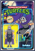 Shredder (Cartoon) from Teenage Mutant Ninja Turtles - ReAction Figures manufactured by Super7 [Front]