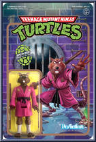 Splinter from Teenage Mutant Ninja Turtles - ReAction Figures manufactured by Super7 [Front]