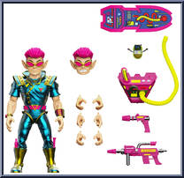 Zak, the Neutrino from Teenage Mutant Ninja Turtles - Ultimates! manufactured by Super7 [Loose]