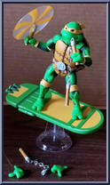 Michelangelo from Teenage Mutant Ninja Turtles - Turtles in Time - Basic Series manufactured by Neca [Loose]