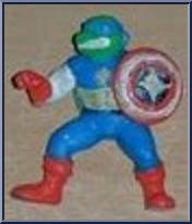 Captain Leonardo from Teenage Mutant Ninja Turtles - Sewer Heroes manufactured by Yolanda [Loose]