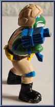 Lieutenant Leo from Teenage Mutant Ninja Turtles - Mutant Military manufactured by Yolanda [Loose]