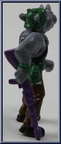 Rocksteady from Teenage Mutant Ninja Turtles - 2.5" Scale manufactured by Yolanda [Loose]