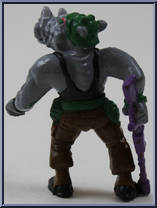 Rocksteady from Teenage Mutant Ninja Turtles - 2.5" Scale manufactured by Yolanda [Loose]