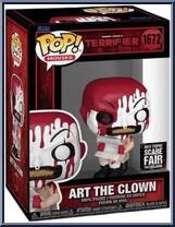 Art the Clown (Seated) (Bloody) from Terrifier - Pop! Vinyl Figures manufactured by Funko [Front]