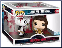 Art vs Sienna from Terrifier - Pop! Moments manufactured by Funko [Front]