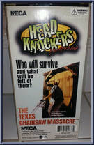 Leatherface from Texas Chainsaw Massacre - Head Knockers manufactured by Neca [Back]