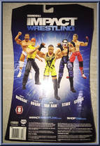 Sting from TNA - Deluxe impact! - Series  8 manufactured by Jakks Pacific [Back]