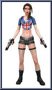 Lara Croft (God Save the Queen) (UK) Action Figure
