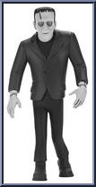 Frankenstein's Monster from Toony Terrors - Silver Screen manufactured by Neca [Loose]