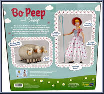 Bo Peep and Sheep from Toy Story - Signature Collection manufactured by Thinkway Toys [Back]