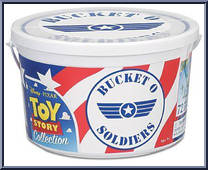 Bucket O Soldiers from Toy Story - Basic Series manufactured by Thinkway Toys [Front]