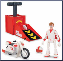 Duke Caboom Stunt Set from Toy Story - Signature Collection manufactured by Thinkway Toys [Loose]