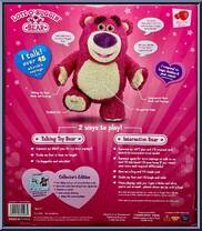 Lots-O'-Huggin' Bear from Toy Story - Signature Collection manufactured by Thinkway Toys [Back]