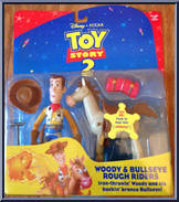 Woody & Bullseye Rough Riders from Toy Story 2 - Basic Series manufactured by Mattel [Front]
