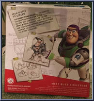 Buzz Lightyear from Toy Story 3 - Adult Collector Series manufactured by Mattel [Back]