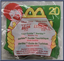 Tour Guide Barbie (Mobile Toy) from Toy Story - Toy Story 2 manufactured by McDonald's [Front]