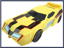 Hyper Surge Bumblebee from Transformers - Adventure Series - Wave 17 manufactured by Takara [Loose]