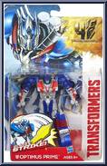 Optimus Prime (Blade Strike) from Transformers - Age of Extinction - Robots in Disguise - Power Battlers manufactured by Hasbro [Front]