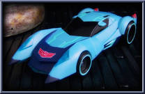 Blurr from Transformers - Animated - Deluxe manufactured by Hasbro [Loose]