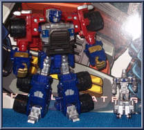 Optimus Prime with Over Run Action Figure