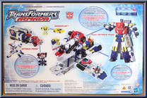 Optimus Prime with Sparkplug from Transformers - Armada - Super Base Assortment manufactured by Hasbro [Back]