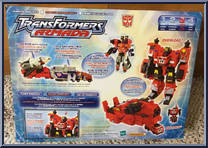 Overload with Rollout from Transformers - Armada - Maxcon Assortment manufactured by Hasbro [Back]