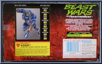 B'Boom from Transformers - Beast Wars - Mega Transformers manufactured by Hasbro [Back]