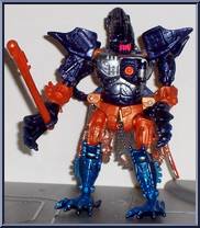 Iguanus from Transformers - Beast Wars - Transmetals 2 - Deluxe manufactured by Hasbro [Robot Mode]