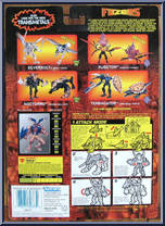 Torca from Transformers - Beast Wars - Fuzors manufactured by Hasbro [Back]