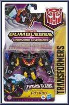 Hot Rod (Stealth Force) from Transformers - Bumblebee Cyberverse Adventures - Warrior Class manufactured by Hasbro [Front]