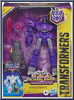 Shockwave from Transformers - Bumblebee Cyberverse Adventures - Deluxe Class manufactured by Hasbro [Front]