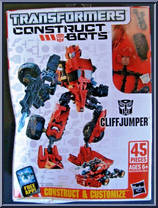 Cliffjumper from Transformers - Construct-Bots - Scout manufactured by Hasbro [Front]