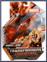 Human Torch from Transformers - Crossovers - Wave 2 manufactured by Hasbro [Front]
