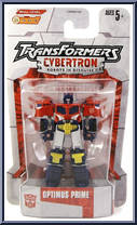 Optimus Prime from Transformers - Cybertron - Legends of Cybertron manufactured by Hasbro [Front]
