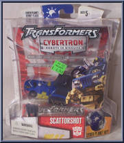 Scattorshot from Transformers - Cybertron - Scout Class manufactured by Hasbro [Front]