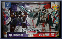 Starscream / Vector Prime from Transformers - Cybertron - Exclusives manufactured by Hasbro [Front]