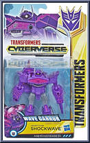 Shockwave from Transformers - Cyberverse - Warrior Class manufactured by Hasbro [Front]