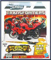 High Wire from Transformers - Dark of the Moon - Speed Stars Stealth Force manufactured by Hasbro [Front]